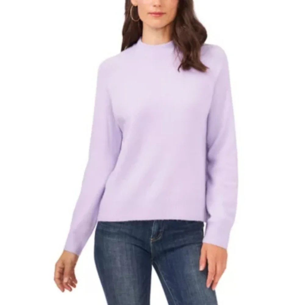 Vince Camuto Womens Azalea Gradation Long Sleeve Crewneck Sweater NWT - Picture 1 of 4